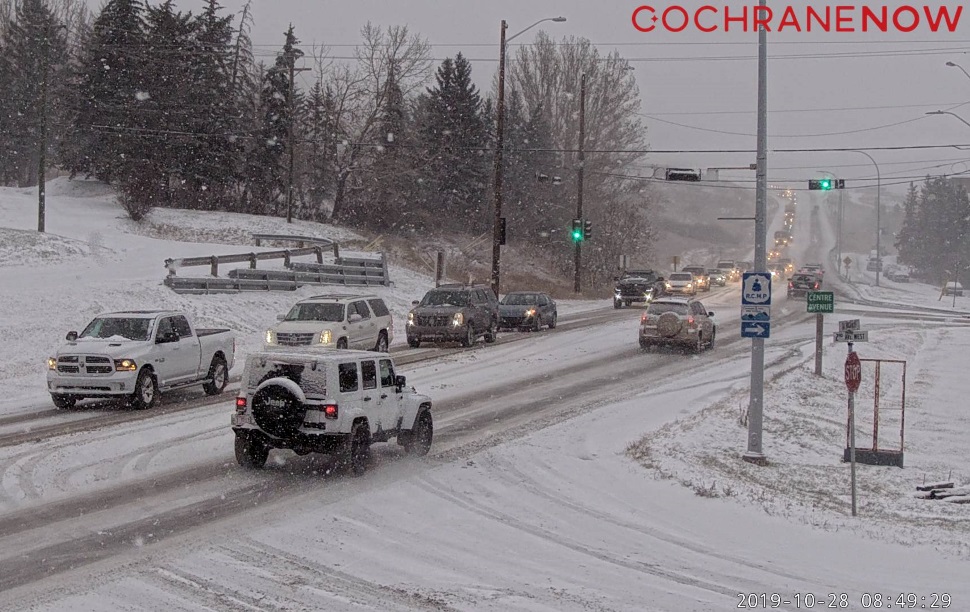 Snowfall warning issued for Cochrane CochraneNow Cochrane, Alberta's